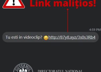 Atenție, au revenit atacurile cu link-uri malițioase. Vedeți recomandările Directoratului Național de Securitate Cibernetică