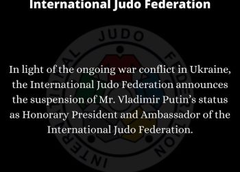 Vladimir Putin a fost suspendat din funcția de președinte de onoare al  Federaţiei Internaţionale de Judo