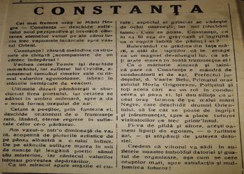 EXCLUSIV: Evoluția presei dobrogene