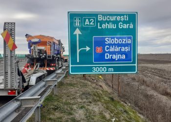 Atenție, șoferi! Circulaţie restricţionată, în noaptea aceasta, pe A2 Bucureşti – Constanţa