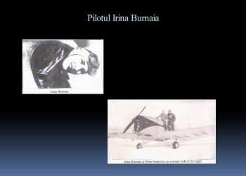 EXCLUSIV: Seria „Femei în aviația română” – Irina Burnaia