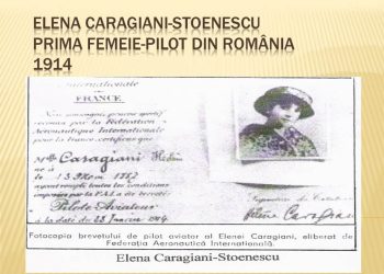 EXCLUSIV: Elena Caragiani-Stoenescu – prima femeie aviator din România