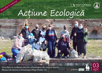 Curățenie de primăvară la siturile arheologice din centrul istoric al Constanței