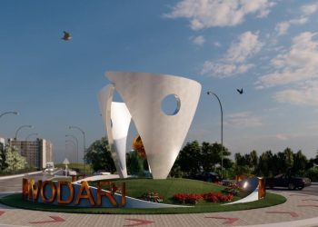 Năvodari: Începe construcția sensului giratoriu din intersecția spre Corbu