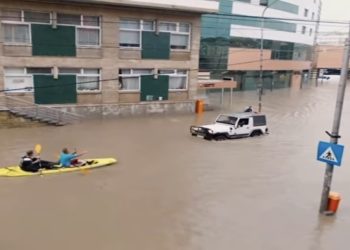 Tulcea: Au început lucrările la sistemul de preluare a apelor pluviale