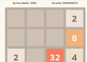 Un nou joc online de tip „2048” blochează site-urile rusești