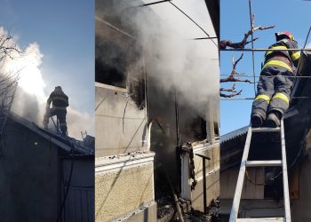 Explozie urmată de incendiu în județul Tulcea