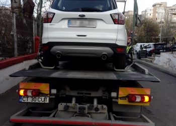 Constanța: Opririle și staționările neregulamentare, sancționate de polițistii locali