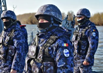 Flotila Fluvială „Mihail Kogălniceanu”, exerciții de instruire  în nordul Dobrogei