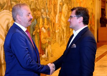 Ministrul apărării naționale, Vasile Dîncu, întâlnire oficială cu ministrul de externe din Ucraina