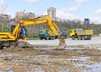 Constanța: Parcarea din zona Plajei Modern, în proces de reamenajare