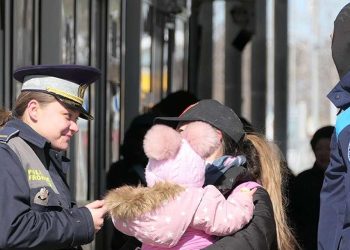Tulcea: A crescut numărul refugiaților care tranzitează vama Isaccea