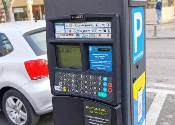 31 de parcometre, montate în trei zone din Constanța