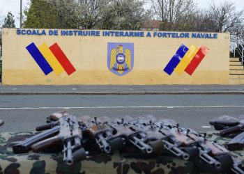 Jurământ de credință față de patrie, la Școala de Instruire Interarme a Forțelor Navale