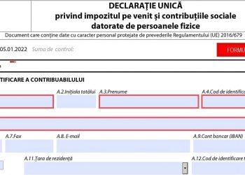 ANAF: Se apropie data limită pentru depunerea declarației unice
