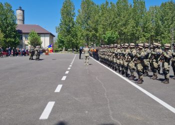 Onoruri și lacrimi de bucurie. Militarii Detașamentului de Apărare Antiaeriană Getica au revenit acasă