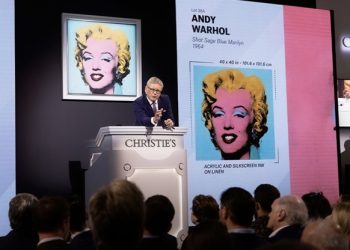 Portret al actriței Marilyn Monroe, vândut pentru un preț record