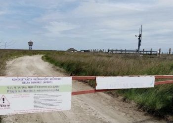 Accesul cu mașina pe Grindul Chituc din Delta Dunării, complet interzis