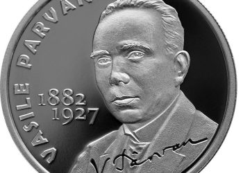BNR lansează o monedă din argint cu tema 140 de ani de la naşterea lui Vasile Pârvan