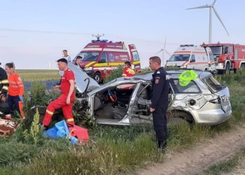 UPDATE – Județul Constanța: Accident mortal cu 5 victime. Intervine elicopterul SMURD