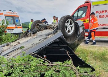Județul Tulcea: Accident rutier cu două victime. O persoană a rămas încarcerată