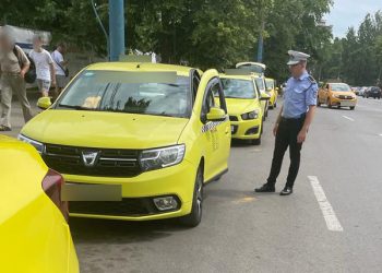 Taximetriștii și șoferii de transport public de călători, „taxați” de polițiștii constănțeni
