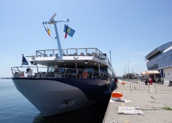 Navă fluvială din Malta, pentru prima dată în Portul Constanța