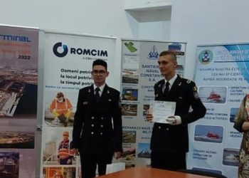 Doi elevi de la Școala de Maiștri Militari a Forțelor Navale, premiul I la TEHNONAV Junior