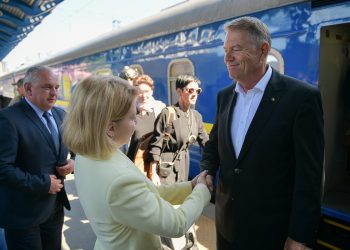 Klaus Iohannis, vizită la Kiev 