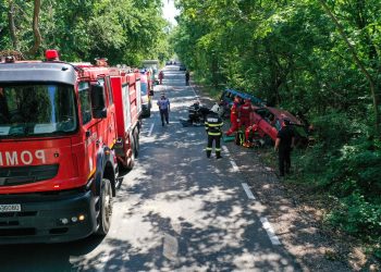 Intervenție la LIMITĂ a pompierilor din județul Tulcea