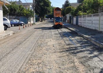 Trafic restricționat total pe o stradă din cartierul Faleză Nord