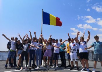 Portul Militar din Constanța, vizitat de elevii ialomițeni