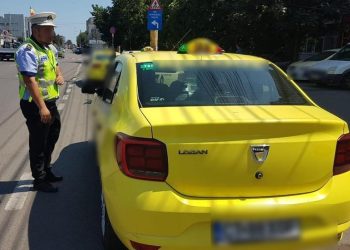 Constanța: Zeci de taximetriști, amendați 