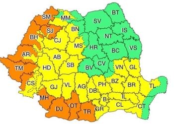 Dobrogea: Cod galben de caniculă în week-end 