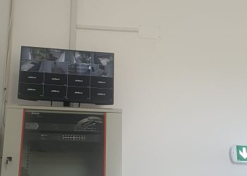 Lucrări de întreținere pentru o școală din Corbu. Vor fi montate camere video