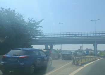 Trafic aglomerat în sudul litoralului