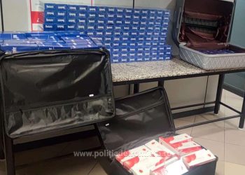 Cea mai mare captură de țigări de contrabandă găsită în bagaje pe Aeroportul Otopeni 