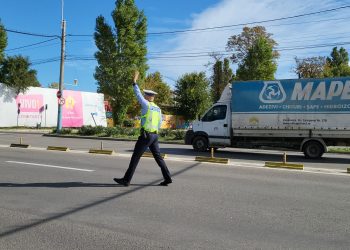 Polițiștii rutieri au adus proiectul „Roadpol – Safety Days” și la Constanța