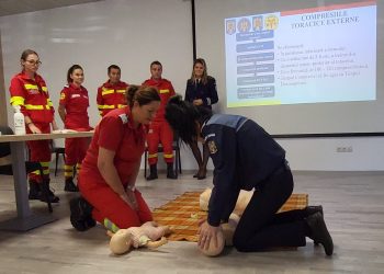 Polițiștii constănțeni, instruiți pentru acordarea primului ajutor