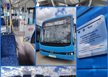 CT BUS: Începe testarea autobuzelor electrice