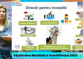 Elevii, invitați la Săptămâna Mondială a Investitorului