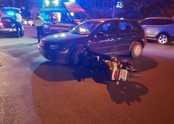 Motociclist implicat într-un accident, în zona Brotăcei