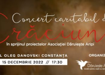 Concert caritabil de Crăciun, în sprijinul copiilor cu cancer din Dobrogea