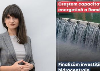 Deputatul PSD Cristina Dumitrache a semnat proiectul ce repune în dezbatere finalizarea hidrocentralelor din ariile protejate