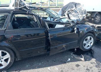 Accident după accident pe A4, spre Ovidiu (FOTO)