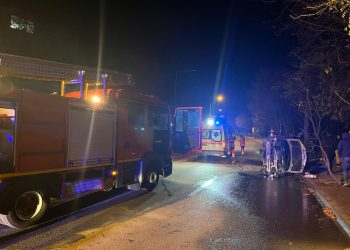 CINCI mașini implicate într-un accident, la Tulcea