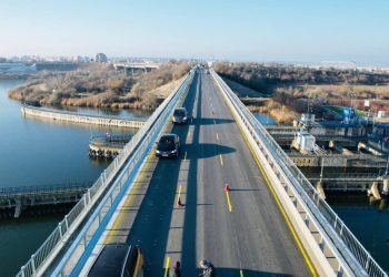 Undă verde pe Podul Ecluză din Năvodari 