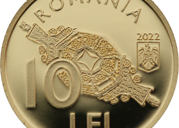 O nouă lansare în circuitul numismatic: Monedă de aur cu Tezaurul de la Pietroasa