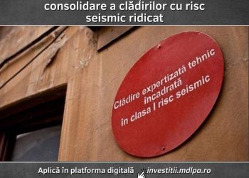 A început Programul național de consolidare a clădirilor cu risc seismic ridicat 