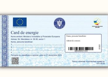 Tichetele de energie vor fi distribuite începând cu 1 februarie